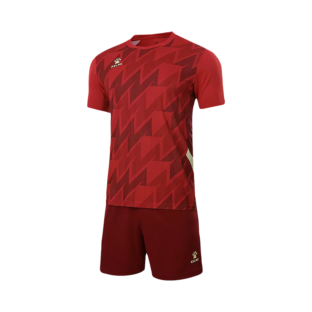 SHORT SLEEVE FOOTBALL SET (ADULTS) RED L